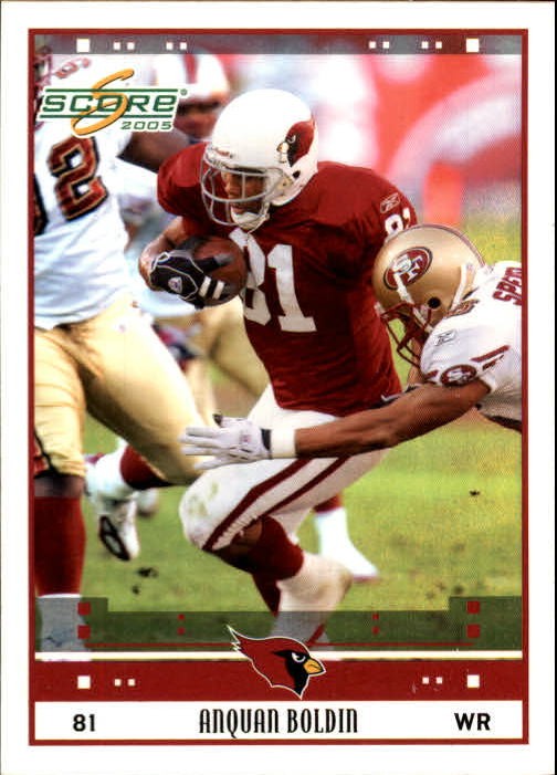 2005 Score Football "Main Set" Cards #1 to #200