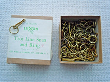 vintage trot line snap and ring fishing line NIB
