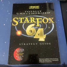 Star Fox 64 Totally Unauthorized Strategy Guide Brady Nintendo Fox McCloud