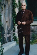 DAVID SUCHET signed Autogramm 20x30cm DOCTOR WHO in Person autograph COA