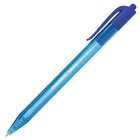 Retractable Ballpoint Pen Soft Grip 0.7mm Rubber Tip Blue, Purple, Red