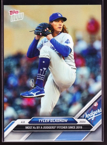 2024 Topps Now 56 Tyler Glasnow
