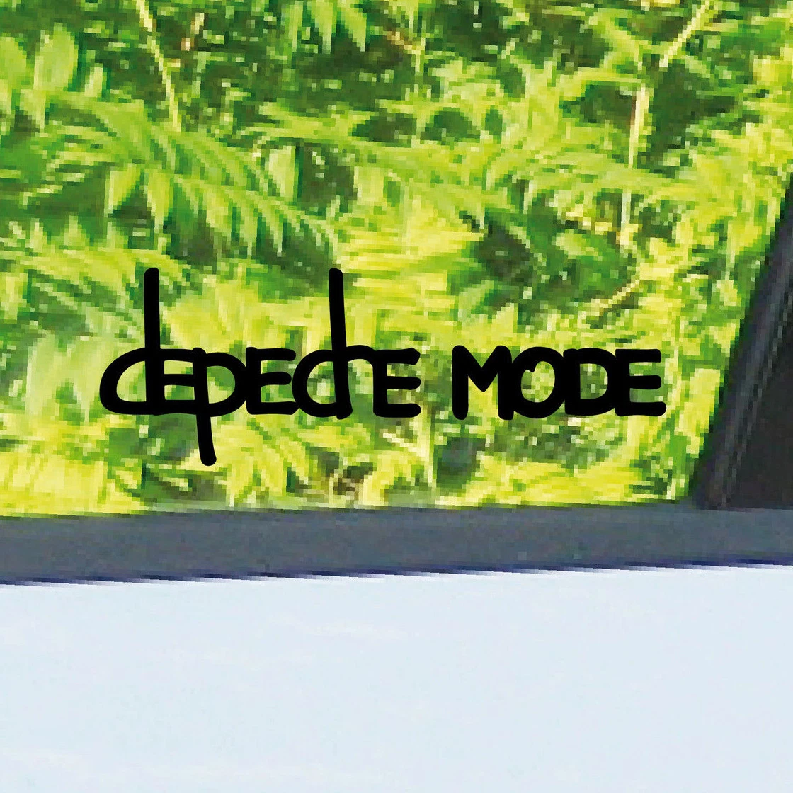 2 Pcs 10cm 3.94" Rose Die Cut Vinyl Decal Self Adhesive Stickers Depeche Mode EB