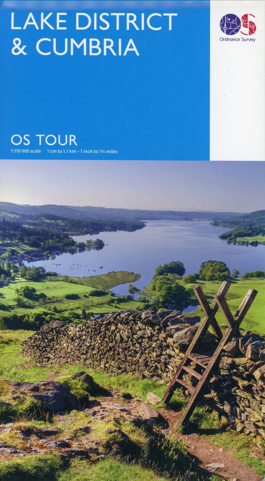 Thumbnail - Lake District & Cumbria | (land-)karte | Englisch (2020) |