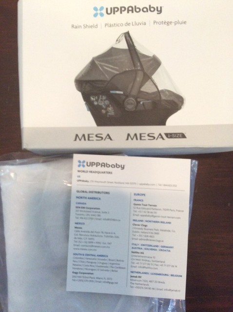 uppababy mesa rain shield