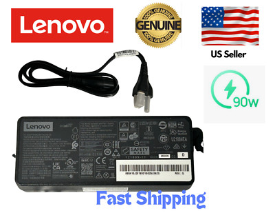 Lot of 5 New OEM Lenovo T540 T460 T550 X1 x240 90W AC Adapter Charger Square