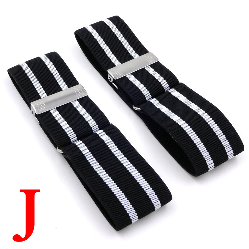 Men Shirt Sleeve Garters Strap Adjustable Armband Sleeve Cuff Holder