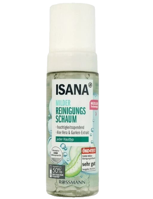 ISANA MILDER SCHAUM gentle cleansing foam, 150ml