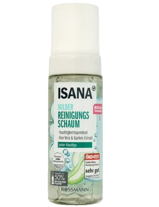 ISANA MILDER SCHAUM gentle cleansing foam, 150ml