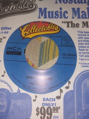 PAT BOONE APRIL LOVE / DON'T FORBID ME COL U.S