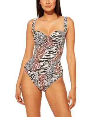 Bleu Rod Beattie L137608 Natural Some Like It Hot Mio One Piece Size 8
