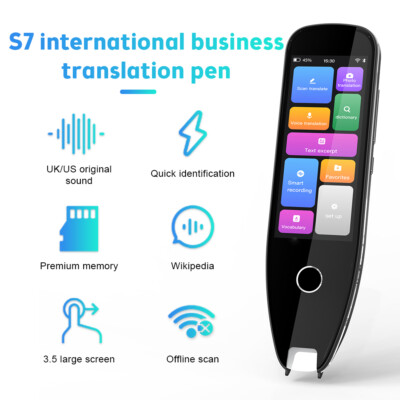 Professional Translation Pen Dictionary Text Scanning Reading Voice Translator