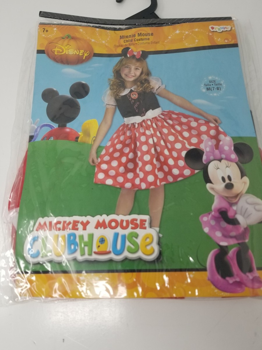 Minnie Mouse Costume Cosplay Mickey Mouse Clubhouse Girls Medium