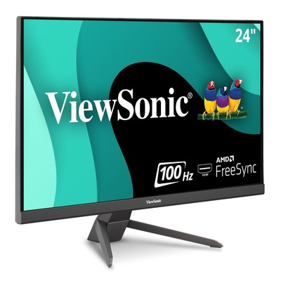 VX2467-MHD 24 Inch 1080p Gaming Monitor with 100Hz, 1ms, Ultra-Thin Bezels, F...