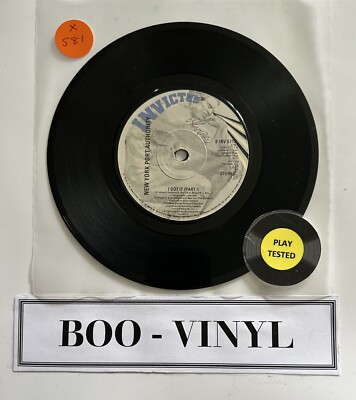 New York Port Authority:I got it (Part 1 & 2 ) 7  Soul Funk Disco Vinyl Record