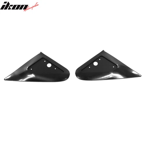 Fits 02-06 Acura RSX DC-5 Black Side Mirror Base Replacement Pair