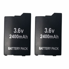 2x 3.6V 2400mAh Replacement Battery Pack for Sony PSP 2000 2001 2002 3000 3001
