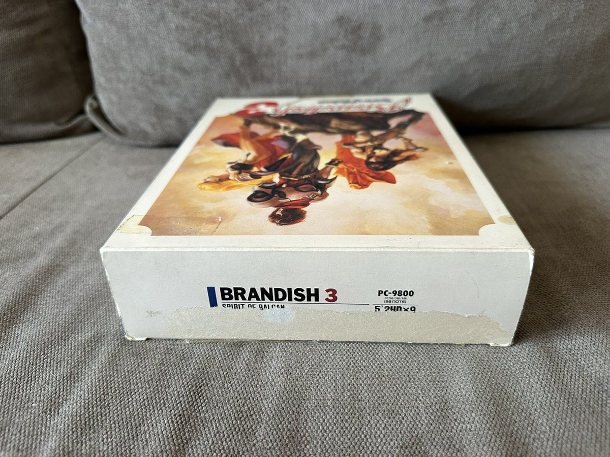 Brandish 3: Spirit Of Balcan - Japanese Big Box Edition PC-9800 5