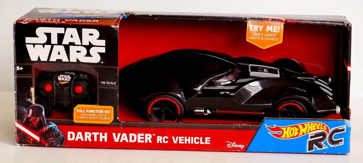 Jouet Star Wars voiture Radiocommandée Dark Vador Hot Wheels RC