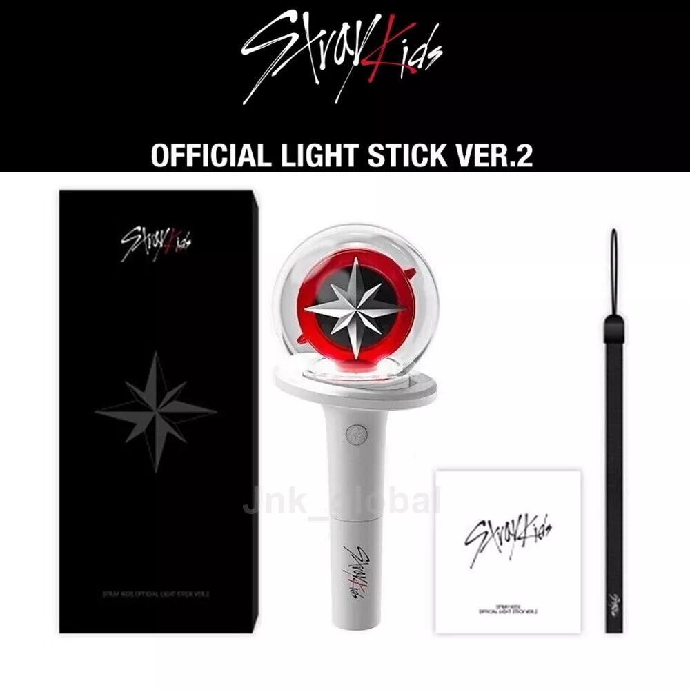 STRAY KIDS OFFICIAL LIGHT STICK VER.2 SEALED NEW 100% Authentic + Free Track