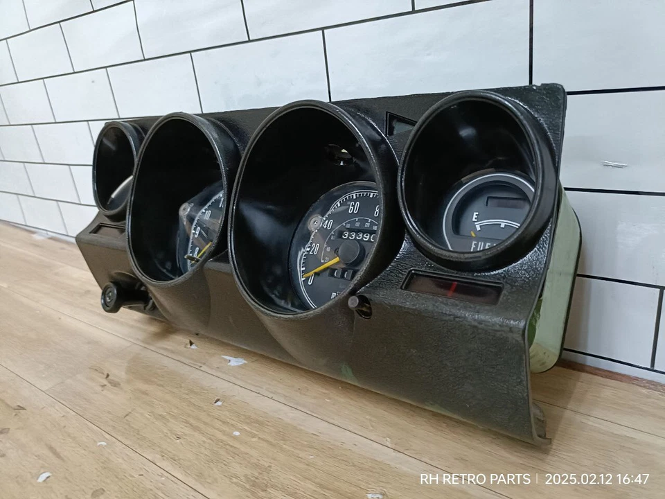 MAZDA ROTARY 1973-78 CAPELLA 616 S3-S4 MEDIDOR DE PAINEL VELOCÍMETRO GENUÍNO - Imagem 2 de 4