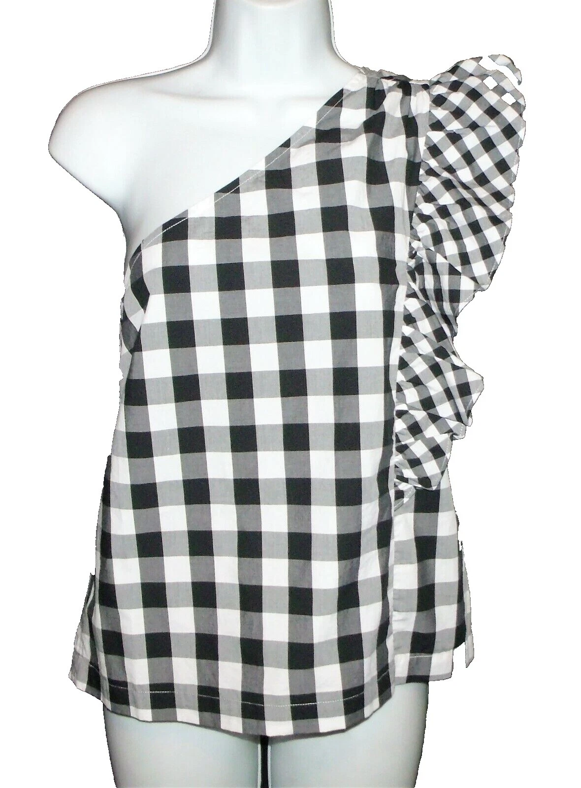 Blusa a Cuadros Algodón J.CREW para Mujeres