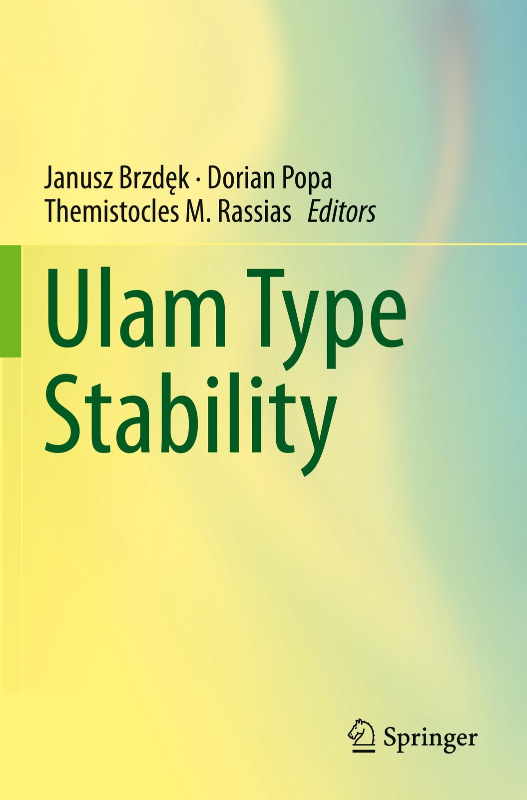 Thumbnail - Ulam Type Stability Janusz Brzd¿k (u. A.) Taschenbuch Paperback X