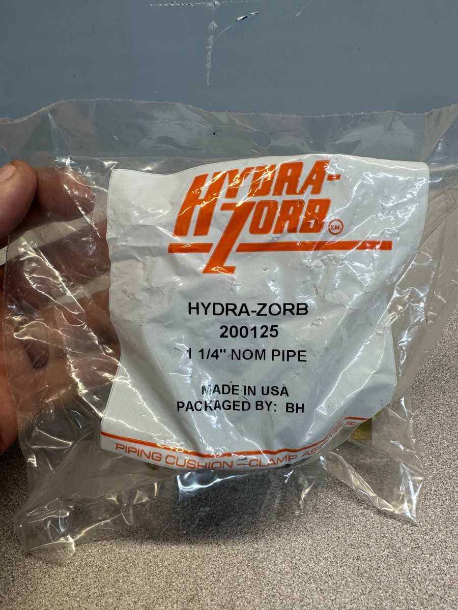 Lot De 5 Pinces à Coussin Hydra-Zorb 200125 Pour Tuyau 1-1/4 Pouce - Neuves - Livraison Gratuite