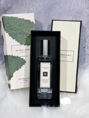 Jo Malone London Wood Sage & Sea Salt Cologne Spray 1 oz. Limited Edition Box 