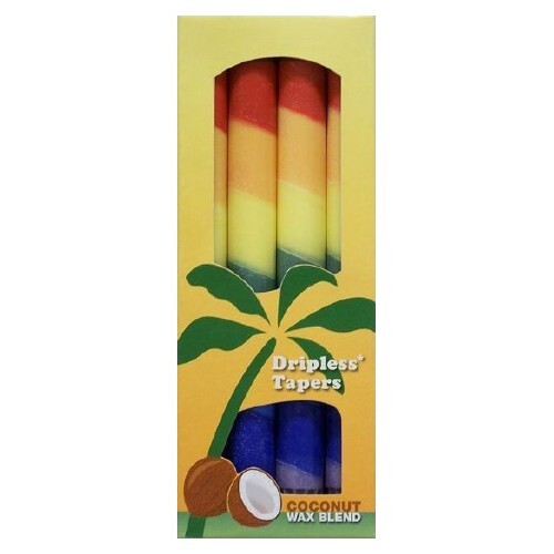 Candles Taper Coconut Rainbow 1 Count By Aloha Bay-image