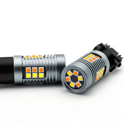 Dp Luz Led Direccional Drl 3157 3156 Blanca Y Ámbar | Cuotas Sin Interés