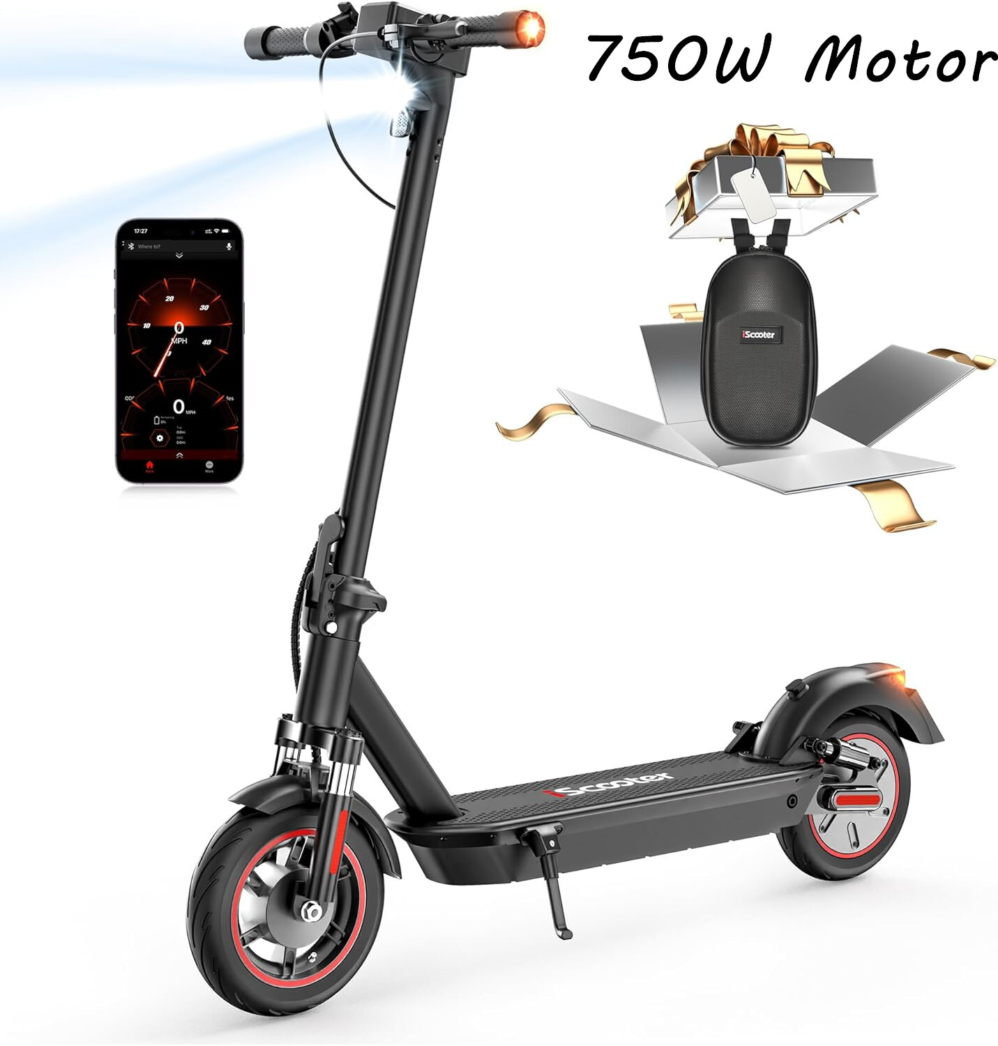 【Price Lower than Amz】Electric Scooters 96KM Adults Folding E-Scooters 750W APP