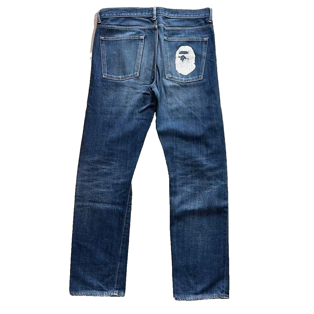 A Bathing Ape Regular Size Jeans for Men for sale | eBay