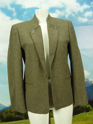 ZEILER neuwertig mit Stickerei Trachten Loden Sakko Janker Jacke Gr.46