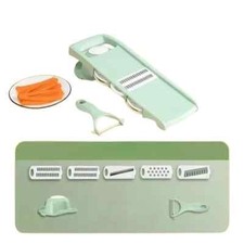 Multi Küchenreibe Mandoline Gemüseschneider Gemüse- Obsthobel Profi Gemüse Reibe