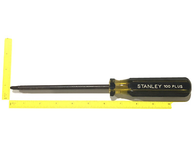 VTG Stanley Pozidriv No.3 Tip Screwdriver NOS 100 Plus 64-133 Rare USA
