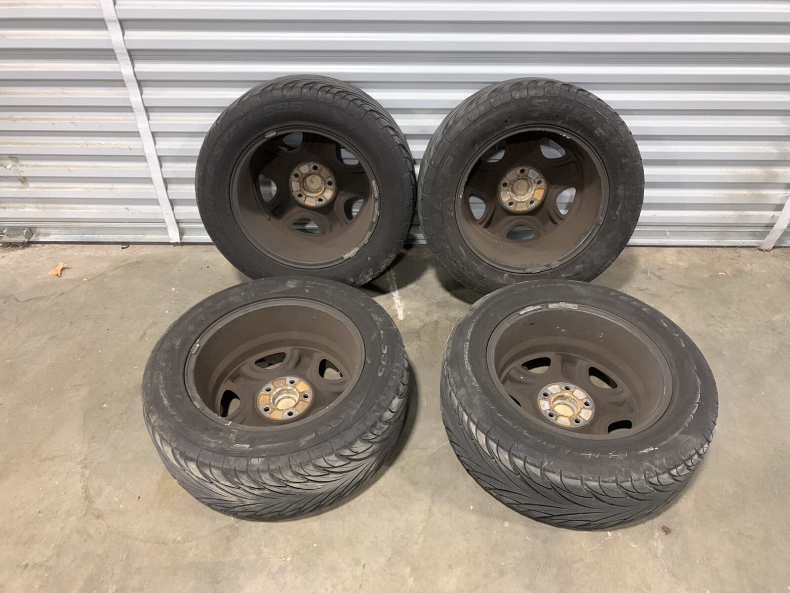 17" Wheels & Tires Set Rims 7.5x17 OEM 99-01 Bentley Arnage Green Label