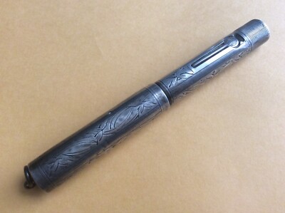 WATERMAN 452 1/2 V Leaf 万年筆 vintage Waterman 452 1/2 V Sterling Silver Fountain Pen | eBay