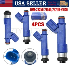 New Set of 4 Fuel Injector 23250-21040 For Toyota 2006-2012-2013-2014 Yaris 1.5L