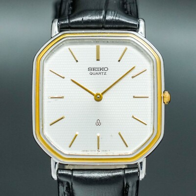 Vintage 1981 [MINT] SEIKO Chariot 5930-5600 Octagon Thin Tank