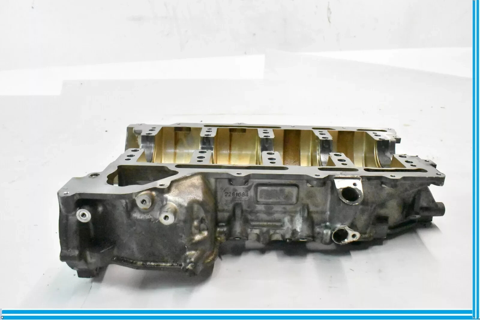 14-20 Maserati Quattroporte 3.8L Engine Cylinder Lower Crankcase 205759 OEM