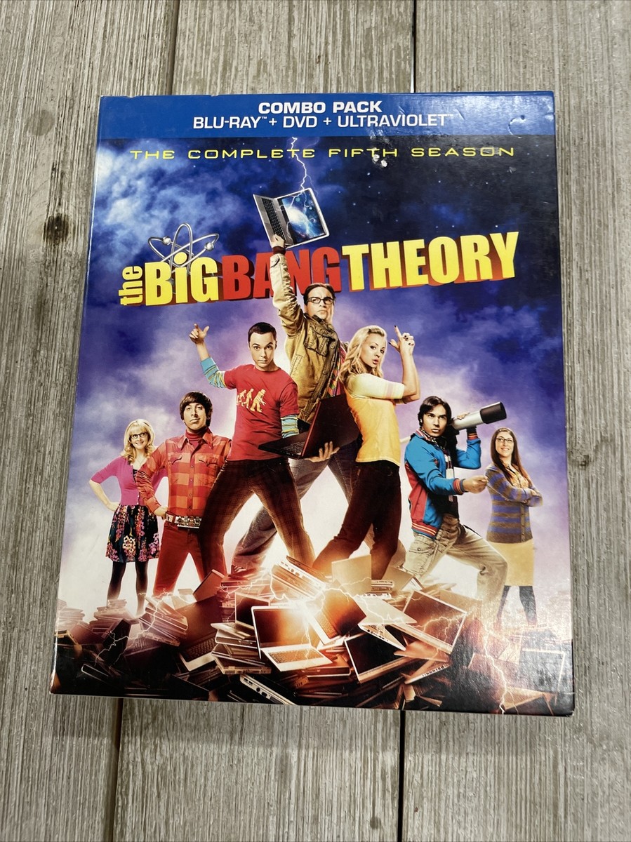 THE BIG BANG THEORY: Complete Fifth Season (5) Combo Pack Blu-Ray