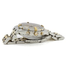 Men's Breitling Chronomat Two-Tone 40mm Watch Ref. B13352 Blue Dial 5