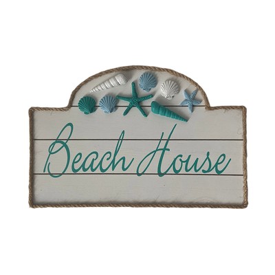 Rivers Edge Products Wall Hanging Wood Sign Rustic Decor 12x8 Beach Rules