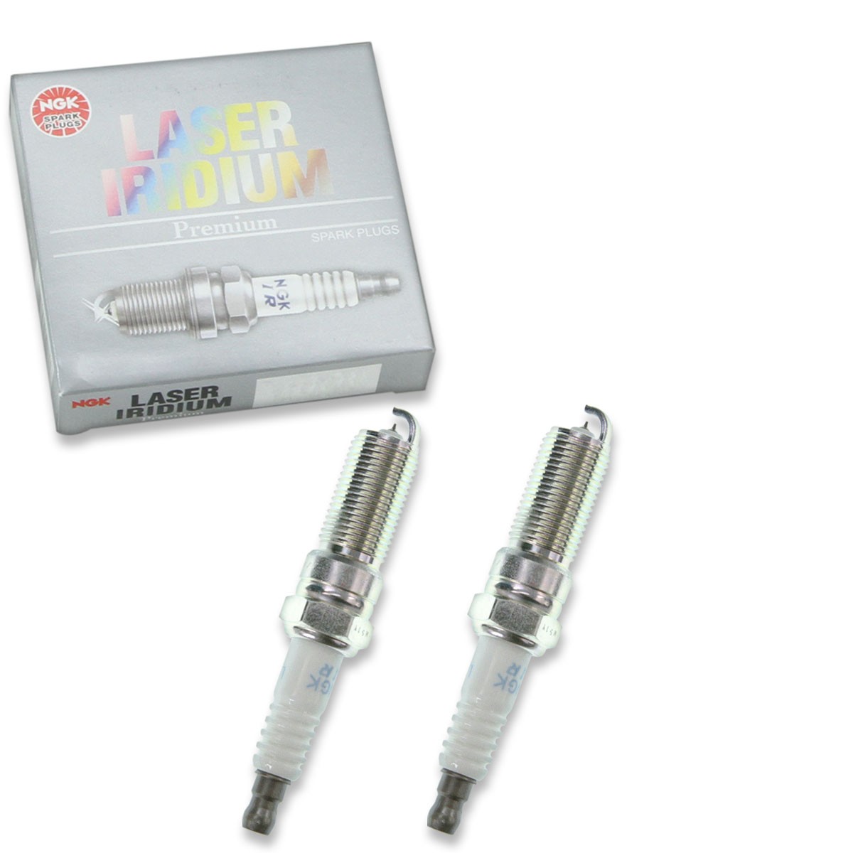 2 pc NGK 90083 LTR5BI-13 Laser Iridium Spark Plugs for QH5RTIP-13 PTV16TT lg