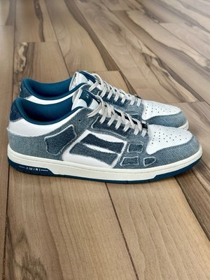Amiri Denim Low Sneakers Authentic Size 44 Fits 11 US Men s Shoes