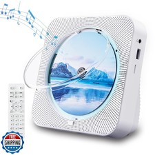 CD Player Portable Bluetooth 5.1 Desktop CD Player with HiFi Soun