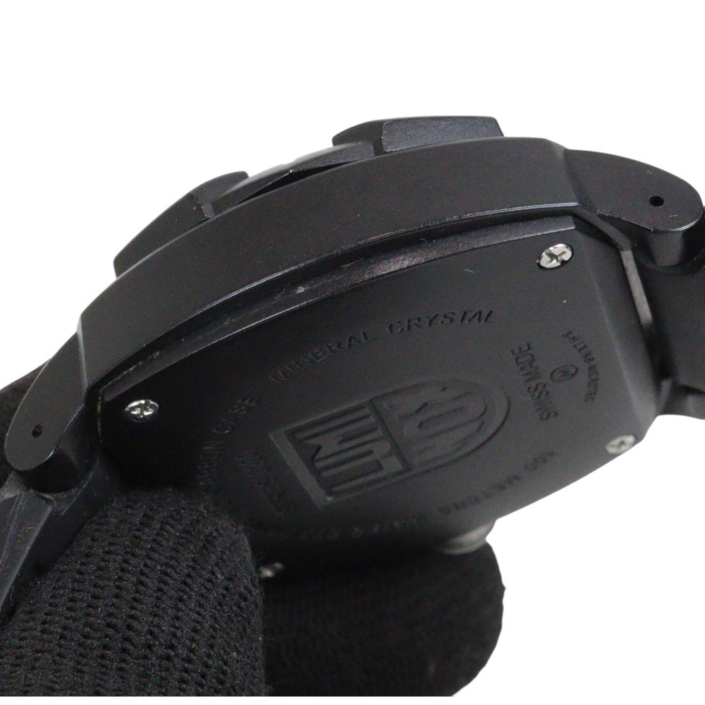 LUMINOX Sentry XL.0201.SL Quartz Date Rubber Black 44mm Rank