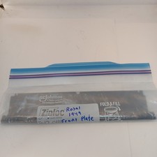 Royal Quiet Deluxe Typewriter Front Plate 1949 FREE SHIPPING thumbnail