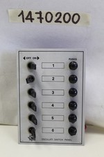 Panneau Électrique 6 Interrupteurs OSCULATI Avec Défaut